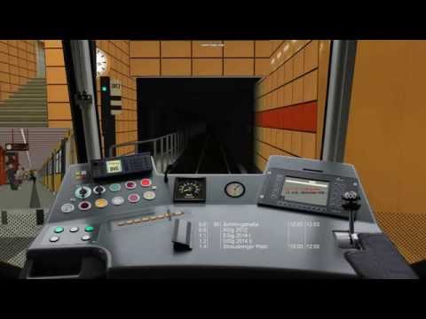 Selbstabfertigung mithilfe von Spiegeln auf der U5 für Loksim3D