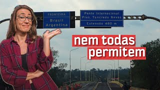 Como ALUGAR CARRO em FOZ DO IGUAÇU e cruzar a fronteira pra ARGENTINA e PARAGUAI
