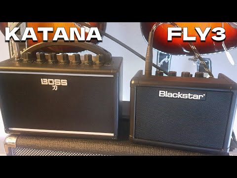 Boss Katana Mini vs Blackstar Fly 3 - Mini Amp Comparison