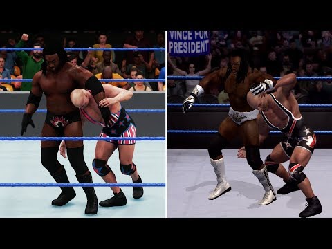 WWE 2K18 vs SVR 2007 - 10 Finisher Comparisons! (Which Are Better?)
