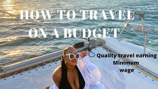 How to afford travelling | low budget travelling tips | South African YouTuber