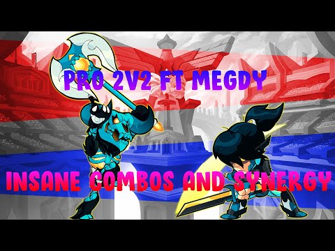 Ranked 2v2 TEROS DOMINATOR FT MegD Pro Brawlhalla 2v2