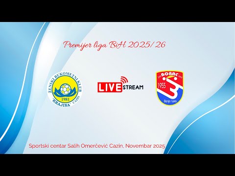 UŽIVO: OŽRK Krajina - ŽRK Borac - 2. kolo Premijer liga BiH 2025/26