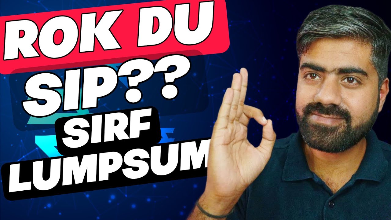 SIP vs LUMPSUM in best mutual funds for beginners in this market of 2026