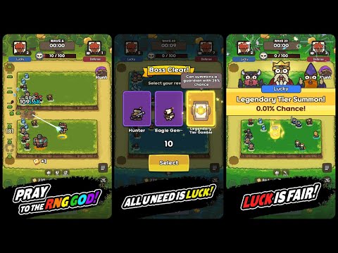 Lucky Defense Gameplay Video for Android - YouTube