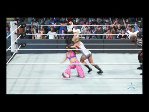WWE Evolution Simulations: Trish Stratus/Lita vs Alexa Bliss/Mickie James