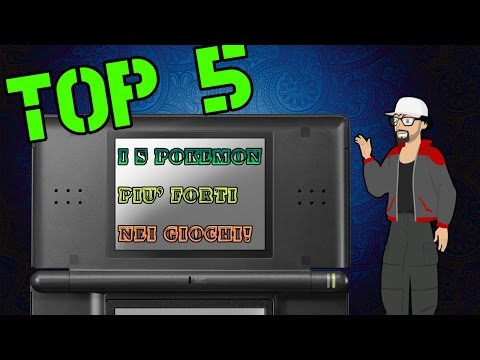 I 5 POKEMON PIÚ FORTI NEI GIOCHI