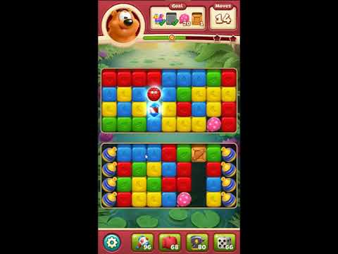 Toon Blast Level 3268 - NO BOOSTERS 🐻🐺🐱 | SKILLGAMING ✔️