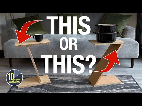 Surprisingly strong! I make lightweight side tables in Baltic Birch[AD][Video 600]