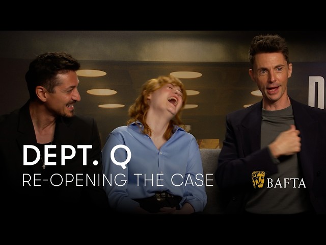 Department Q Cast Explain Dark Themes, Adapting The Novel & Scottish Slang | BAFTA