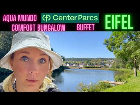 CENTER PARCS EIFEL XXL VLOG / Aqua Mundo Review / Comfort Bungalow / Market Dome / Buffet Restaurant