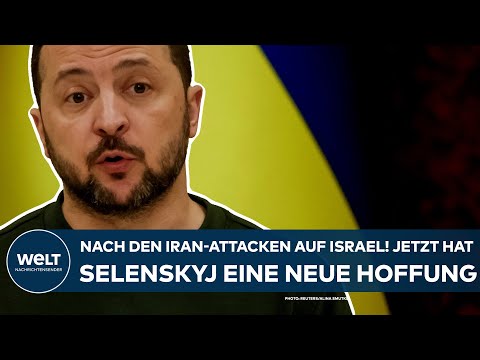 PUTINS KRIEG: Nach den Iran-Attacken auf Israel! Jetzt hat Wolodymyr Selenskyj eine neue Hoffnung