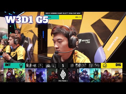 IMT vs DIG | Week 3 Day 1 S13 LCS Spring 2023 | Immortals vs Dignitas W3D1 Full Game