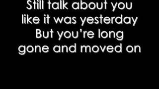 The script Lyrics Long gone and moved on Lyrics