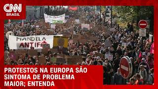 Vídeo: Protestos na Europa são sintoma de problema maior; veja análise no Olhar Externo | HORA H