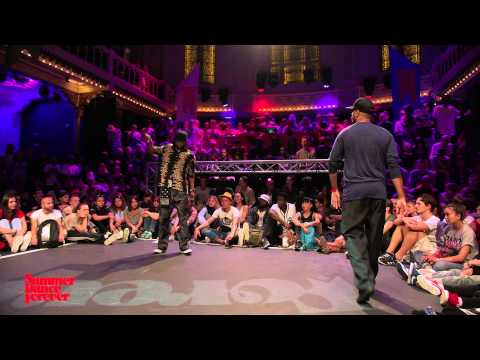 Ange vs Nelson JUDGE BATTLE Popping Forever - Summer Dance Forever 2015