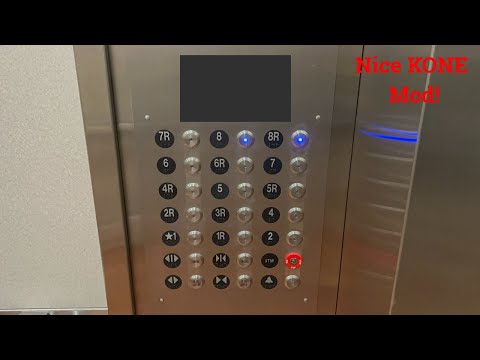 During and After the Mod: KONE Modded Main Elevators at Henry Ford Hospital, Rochester MI