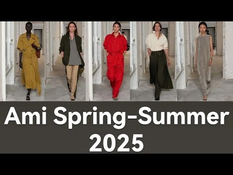 Ami Spring-Summer 2025 Fashion Show! Показ мод Ami весна-лето 2025