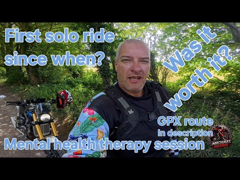 First solo ride in years