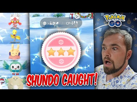 December Community Day Shundo Caught! Day 1 Shiny Grind! (Pokémon GO)