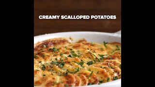 Creamy Scalloped Potatoes #Shorts