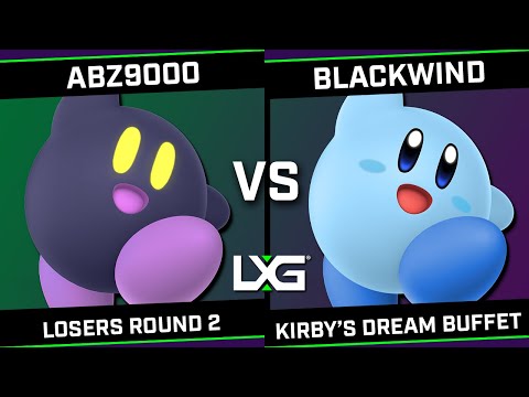 ABZ9000 vs Blackwind - Kirby's Dream Buffet @ LXG 3