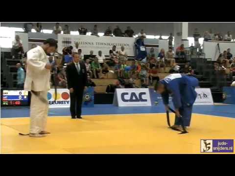 Judo 2013 European Open Men Tallinn: Retynskyy (UKR) - Milenbergs (LAT) [-90kg]