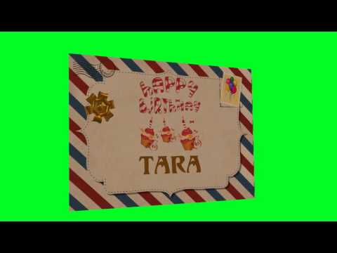 Birthday postcard for Tara