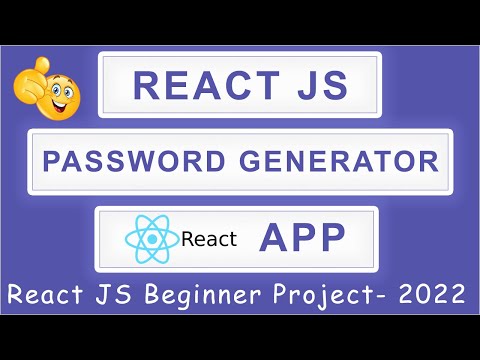 Password Generator With React React Javascript
