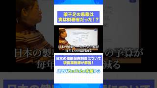 薬不足の黒幕、実は財務省だった⁉#薬局 #薬剤師 #健康