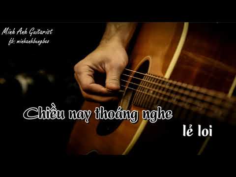 Vài lần đón đưa - Beat Guitar - Karaoke Acoustic - Tone Nam - Key Em Minh Anh Guitarist