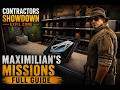 RadFox University: Maximillian's Missions. Complete Task Guide. | Showdown Exfil Zone