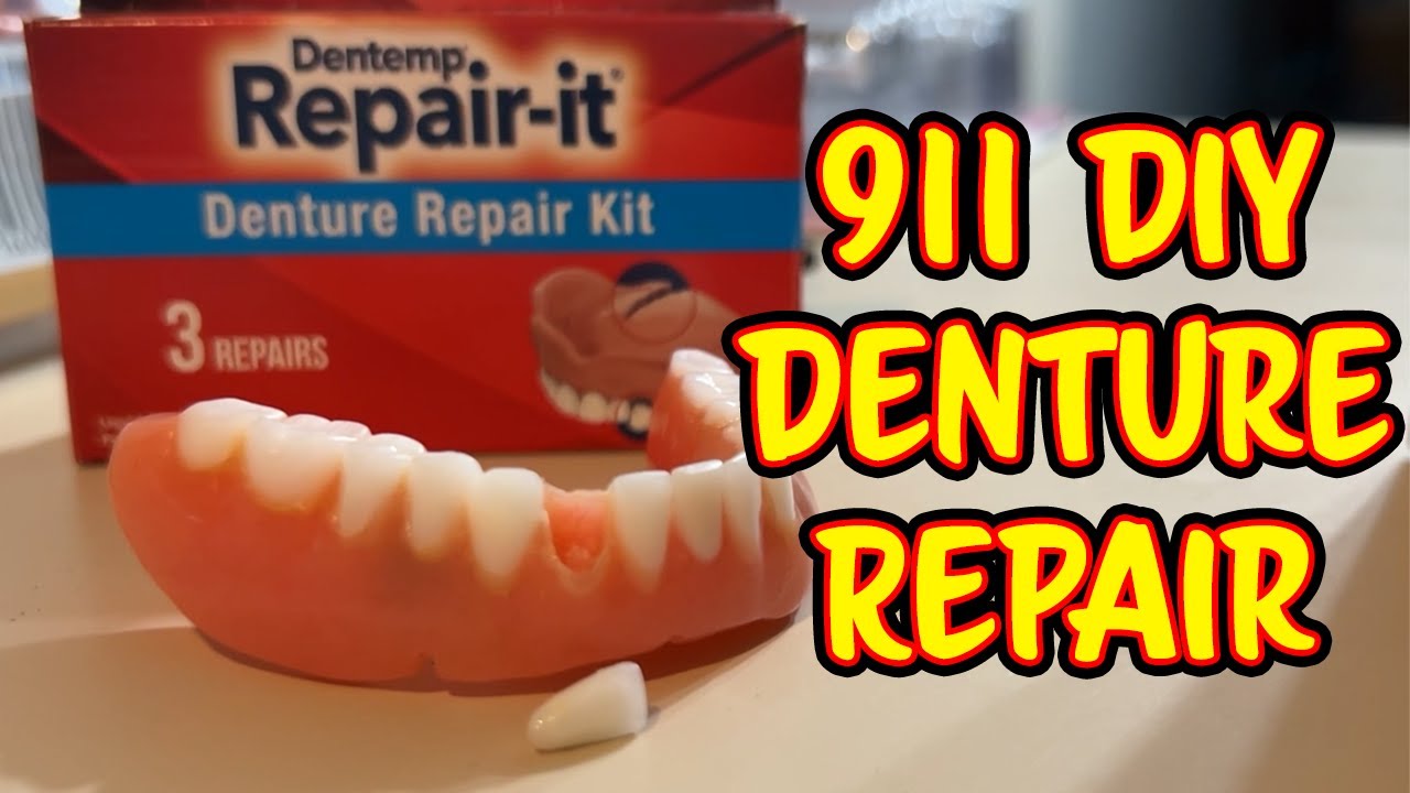 Emergency DIY Denture Repair