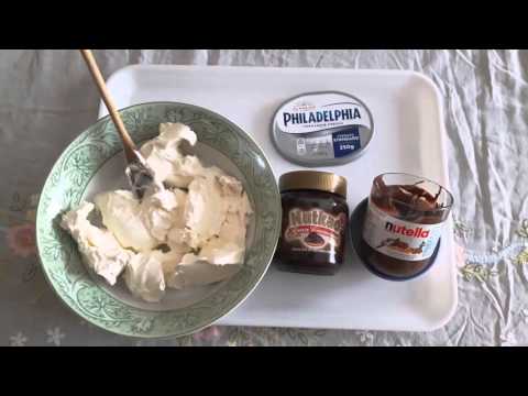 cheesecake  dolce cuore di mamma con nutella e nutkao