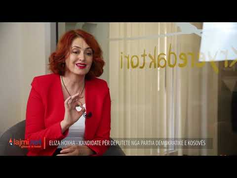 Eliza Hoxha flet për artin, kulturën, gratë, të rinjtë, angazhimin dhe synimet e saj në politikë