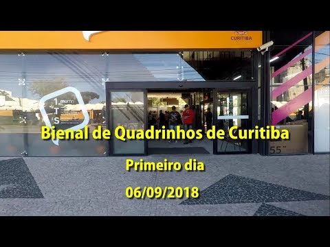 Bienal de Quadrinhos de Curitiba (2018) - Primeiro dia! (KitineteHQ + Extremum Produções Culturais)