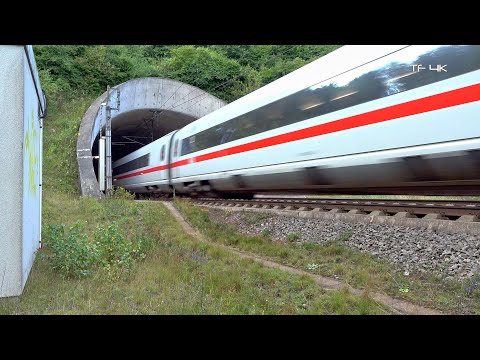 Brutalsound - Highspeed At Tunnel - #train #highspeedtrain #germany #sound