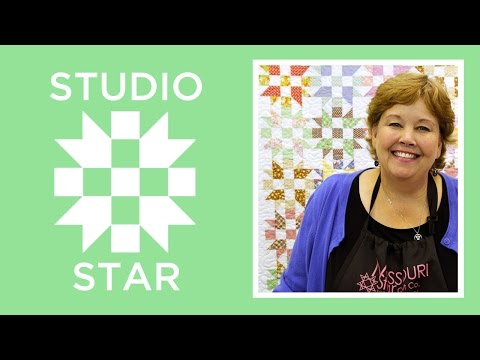 Make a Studio Star Quilt with Jenny Doan of Missouri Star! (Video Tutorial)
