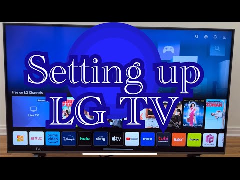 How To Setup LG Smart TV 2024 - Easy