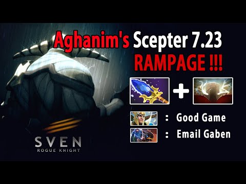 SUMA1L SVEN Destroy Enemy Predictions - RAMPAGE Aghanim's Scepter Patch 7.23 Dota 2