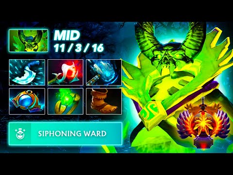 [7.39d] 200 IQ BUILD! - Pugna MID | Full Gameplay Dota Class