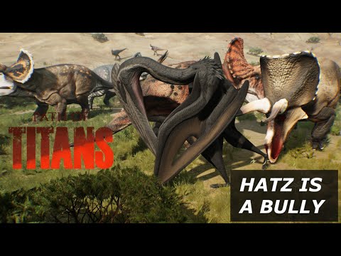 Making everyone hate hatz - Path of Titans hatzegopteryx combat