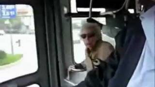 Old woman hits bus driver  &#39;Stupid Ass&#39;