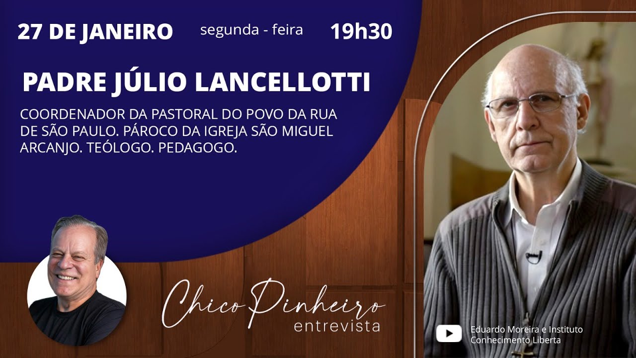 CHICO PINHEIRO ENTREVISTA - 27/01/25 - PADRE LANCELLOTTI