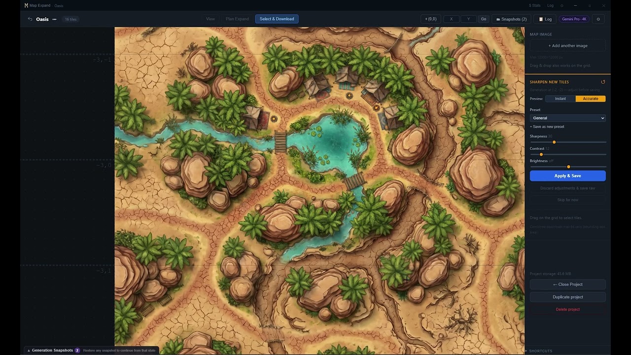 Map Expand