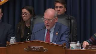 Chairman Griffith Delivers Opening Statement at Health Hearing to Improve Medicare Payment Policies