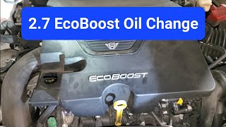 2.7 EcoBoost Ford Fusion Oil Change