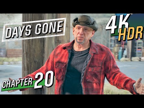 [4K HDR] DAYS GONE - PS4 Pro (Hard / 100% / Exploration) Walkthrough part 20 - He Is Full Of Crap
