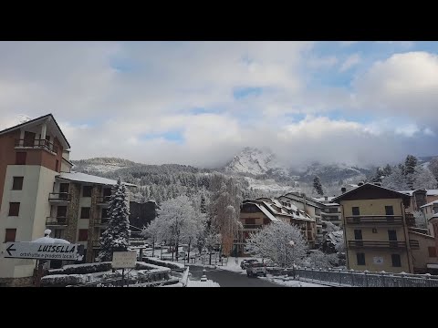 Neve in val d'Aveto, molto freddo in tutta la Liguria