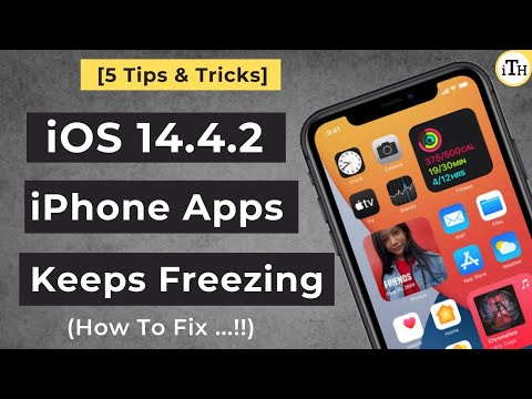 iOS 14.4.1/iOS 14.4.2 - iPhone Apps Freezing Fix
